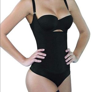 Seamless Firm Control Open Bust Body Shaper